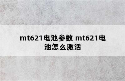 mt621电池参数 mt621电池怎么激活